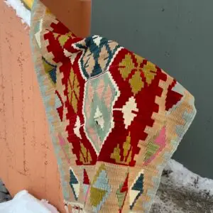 Bohemliv 30 Red Terracotta Kelimteppe